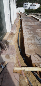 SUSTITUCIÓN TRAMO RED DE AGUA EN LA CALA TORRET