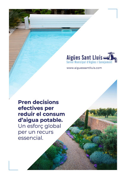 CAMPAÑA PARA EL CONSUMO RESPONSABLE DEL AGUA 2023.