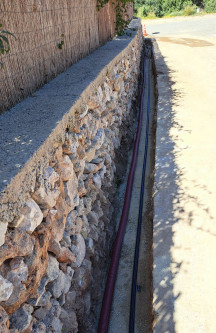 OBRA:SUST.RED AGUA POTABLE EN RAMALES CALLE CAP ROIG B. NOU.