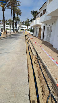 SUSTITUCIÓN RED AGUA POTABLE PASSEIG MARÍTIM S'ALGAR.