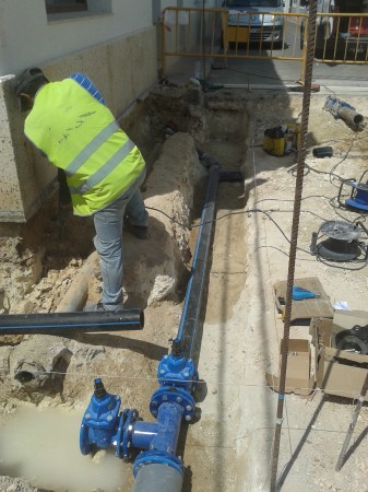 CORTE DE SUMINISTRO POR OBRAS