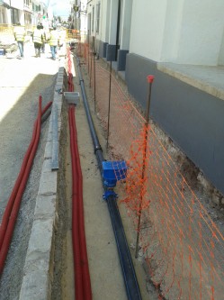 CORTE DE SUMINISTRO POR OBRAS